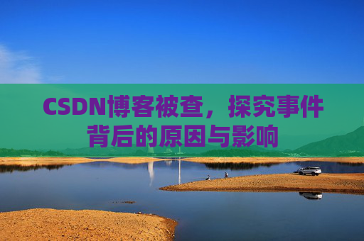 CSDN博客被查，探究事件背后的原因与影响